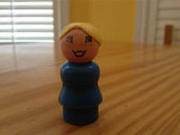 Vintage Fisher Price Little People characters