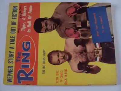 THE RING APRIL 1975 - MUHAMMAD ALI  ON COVER, View more