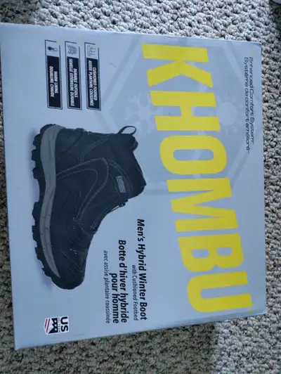 New Khombu Men's Hybrid Winter Boots with Cushioned Footbed sale, View more