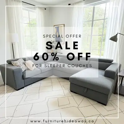 ️Special Offer: Sleeper Sofas starts at $949 with Warranty ️, View more