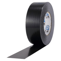 Pro Tape Black Duct/Gaffer Tape - case pricing - in stock