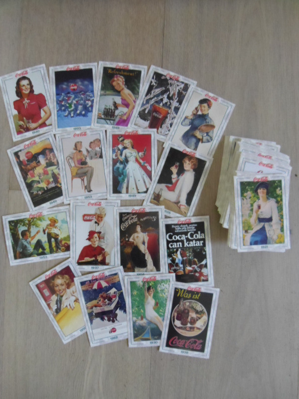 1994-COCA-COLA Series 2 Complete Glossy Card Set. in Arts & Collectibles in Oakville / Halton Region