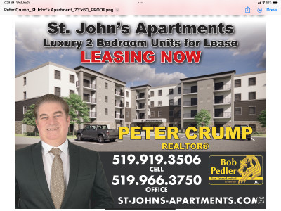 St. John’s Luxur 2 Bed 2 Bath Apartments In Amherstburg Ontario