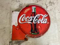 Original Spanish Coca Cola Flange Sign $250