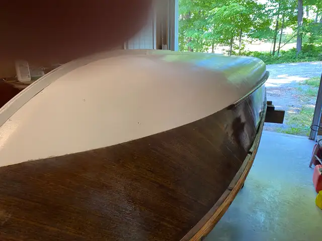 Chestnut Canoe Company Molded Mahogany Plywood Boat Topper in Powerboats & Motorboats in Pembroke - Image 6