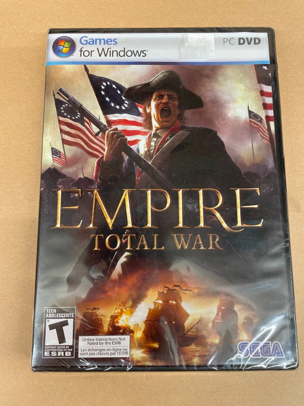 Empire Total War PC Turn Based Strategy Game Games For Windows in PC Games in Regina