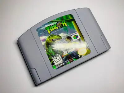 NINTENDO 64-TUROK DINOSAUR HUNTER (C005), View more
