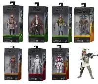 Star Wars The Black Series The Armorer, Han Solo etc