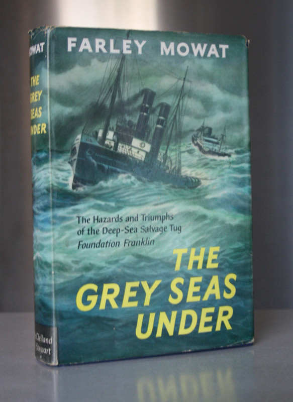 Farley Mowat "The Grey Seas Under" 1958 in Non-fiction in Saint John