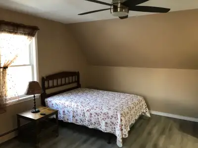 Furnished room. All utilities included along with Wi-Fi , a/c, and washer and dryer