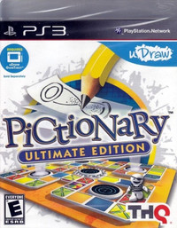 Brand New PS3 uDraw Pictionary (Ultimate Edition) Game