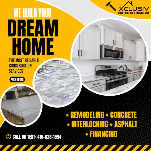 RENOVATIONS, CONCRETE, INTERLOCKING, ASPHALT SERVICES in Renovations, General Contracting & Handyman in City of Toronto - Image 2