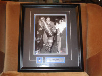 Eddie Shack Autographed Framed Stanley Cup Photo