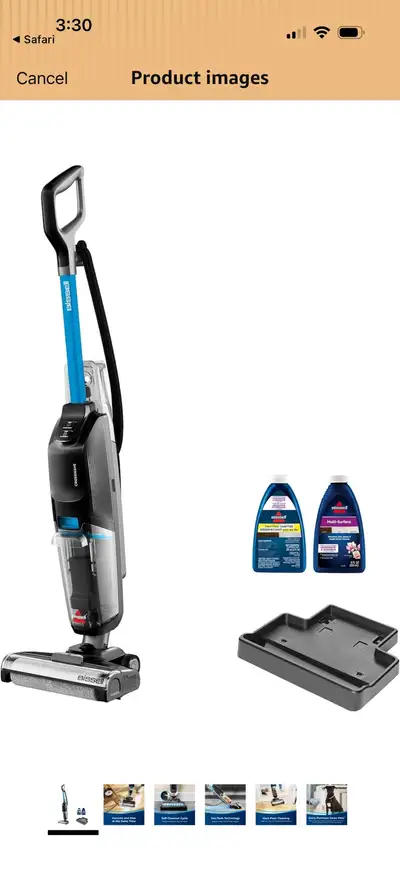 bissell crosswave hard wood floor wet-dry vac, View more