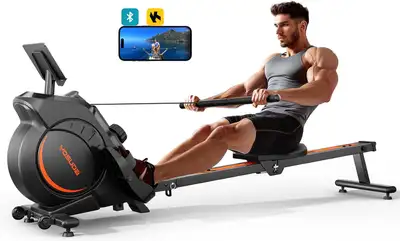 YOSUDA Magnetic Rowing Machine 350 LB Weight Capacity - Foldable, View more