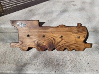 Wooden Train Shaped "My Art" Display Board with Clips Ottawa Ottawa / Gatineau Area Preview
