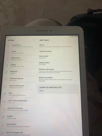 Samsung galaxy tab E, View more