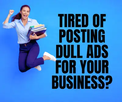 Affordable Ads for your Business, View more