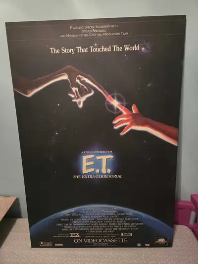 E.t. the extraterrestrial placard poster, View more