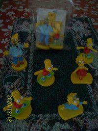 The Simpson's Cake toppers