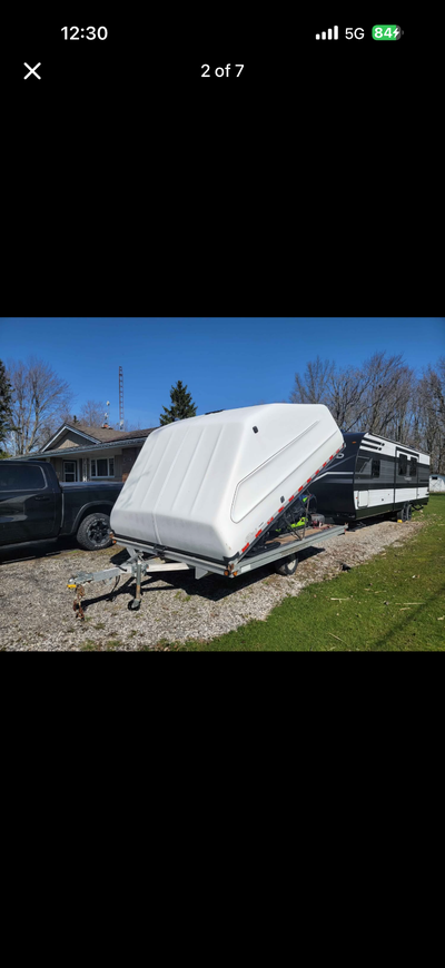 Package deal. Sled plus enclosed tilt trailer, both in great shape and one owner.
