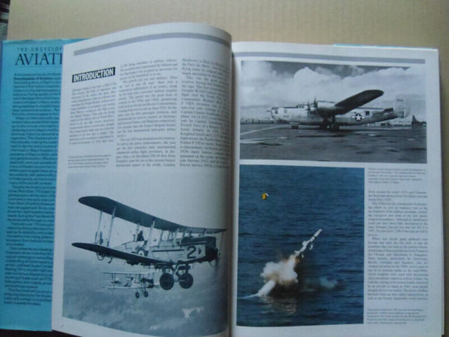 1989-The Encyclopedia Of Aviation-Hardcover Book. in Non-fiction in Oakville / Halton Region - Image 2