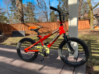 Kid’s bike - orange Schwinn with 16” tires
