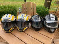 Snowmobile helmets 
