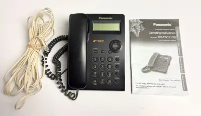 Panasonic KX-TSC11B Corded Phone with Caller ID, View more
