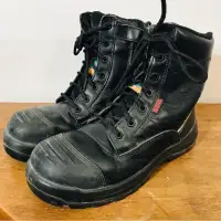 Steel cap security working boots
