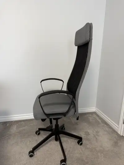 - Gently used IKEA Markus chair Grey colour for sale. - Perfect condition, fully functioning - Well...