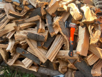 Hardwood firewood aprox6CUft mix bags 