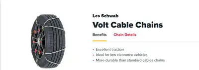Quality Chain Corp. Model QV753 Volt Cable Tire Chains. For light trucks and SUVs. Bought for F350 F...