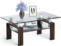  Rectangular Glass Coffee Table