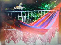 Beautiful double hammock handmade in Brazil