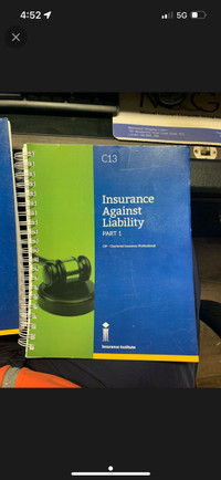 CIP insurance text books