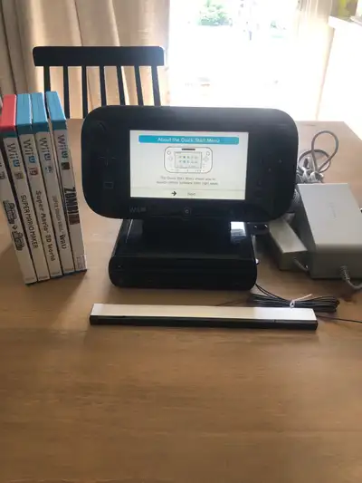 Nintendo Wii U with games Starter Set, View more