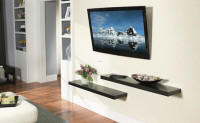 TV installation  tv wall mount  on the wall, handyman st