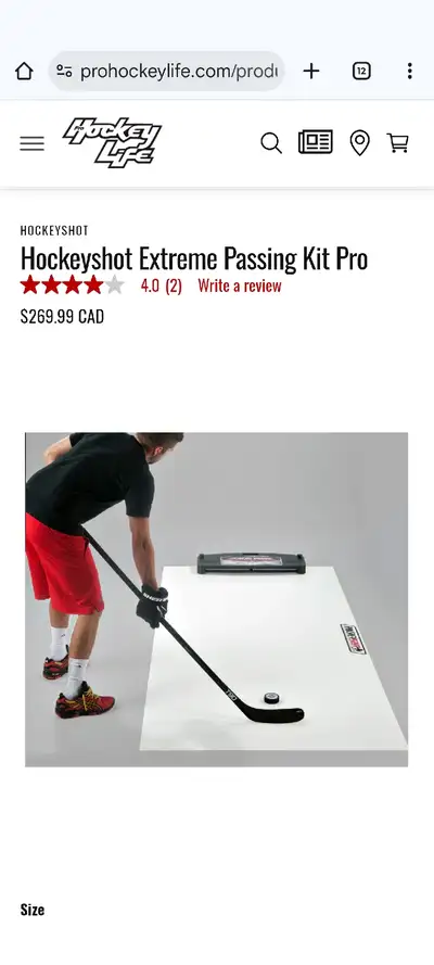 Hockeyshot Extreme Passing Kit Pro, View more