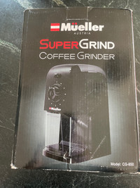 Müeller burr coffee grinder