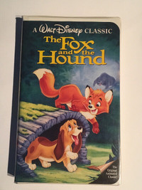 VHS Rox Et Rouky Fox And The Hound Disney Films Rare Classic