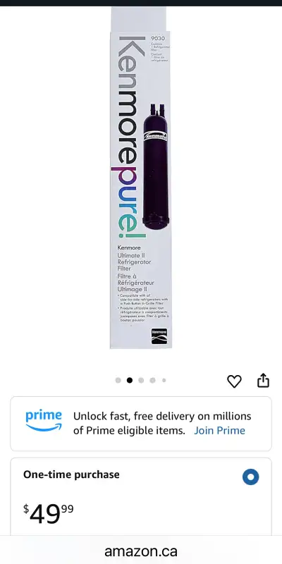 Kenmore fridge filters , View more