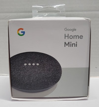 Google Home Mini(1st gen)  Speaker With Alexa - Charcoal