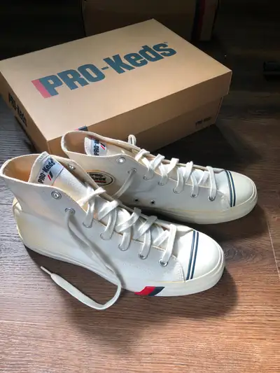 White Adult KEDS High-Top Shoes Vintage, View more