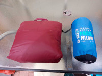 Camping pillows