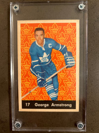 1961-62 George Armstrong Hockey Card