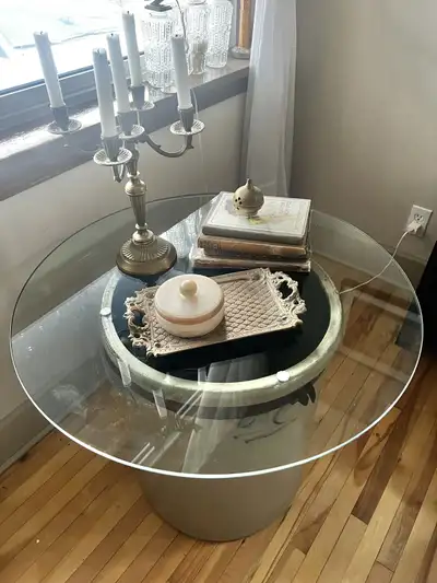 crock table, View more