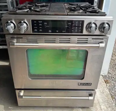USED JENNAIR GAS RANGE, STOVE, View more