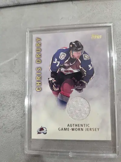 Chris Drury Jersey Hockey Card, View more