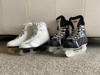 Kids ice hockey / figure skates